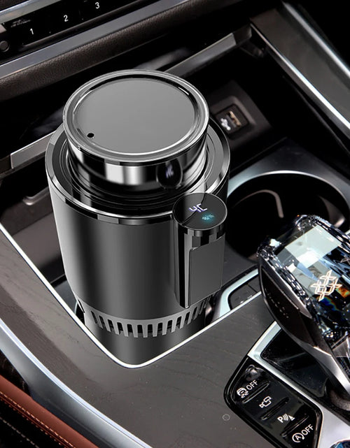 Load image into Gallery viewer, Smart Car 2-In-1 Hot and Cold Cup Drinks Holder Home Fast Refrigeration Cooling/Heating Mini Touch Screen Beverage Mug
