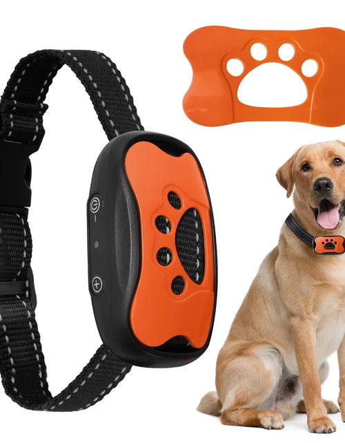 Load image into Gallery viewer, Pet Dog anti Barking Device USB Rechargeable Dogs Training Collar Ultrasonic Stop Barking Vibration anti Bark Collar
