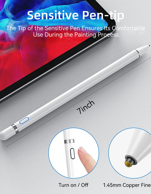 Load image into Gallery viewer, For Ipad Pencil Stylus Pen for Apple Pencil Touch Pen for Phone Ipad Pro Samsung Huawei Xiaomi Pencil Tablet Mobile IOS Android
