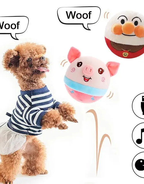 Load image into Gallery viewer, Pet Smart Cat Toy Electric Automatic Plush Bouncing Toys Interactive Toys Self-Moving Kitten Toys for Indoor Playing
