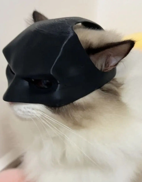 Load image into Gallery viewer, Gift Black Bat Cat Avenger Mask Cute Matte Bat Mask Cool Superhero Pet Toys for Cats and Dogs
