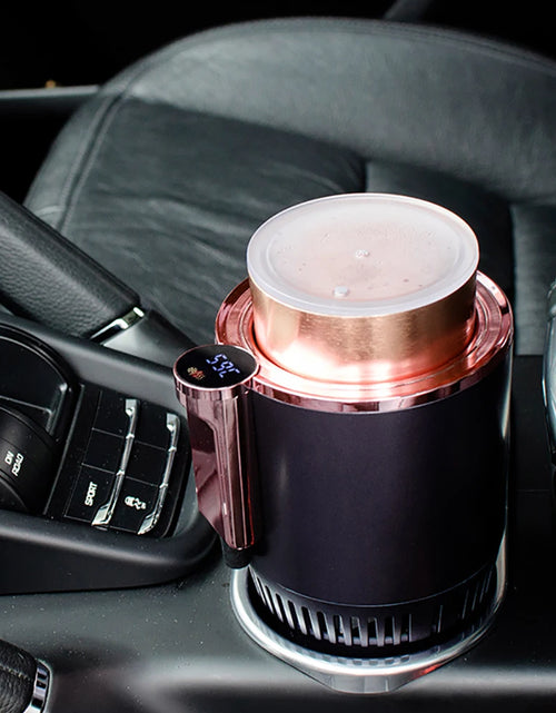 Load image into Gallery viewer, Smart Car 2-In-1 Hot and Cold Cup Drinks Holder Home Fast Refrigeration Cooling/Heating Mini Touch Screen Beverage Mug
