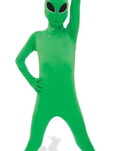 Load image into Gallery viewer, Alien Costume Kids Green Alien Costume Bodysuit Kids Halloween Costume Large
