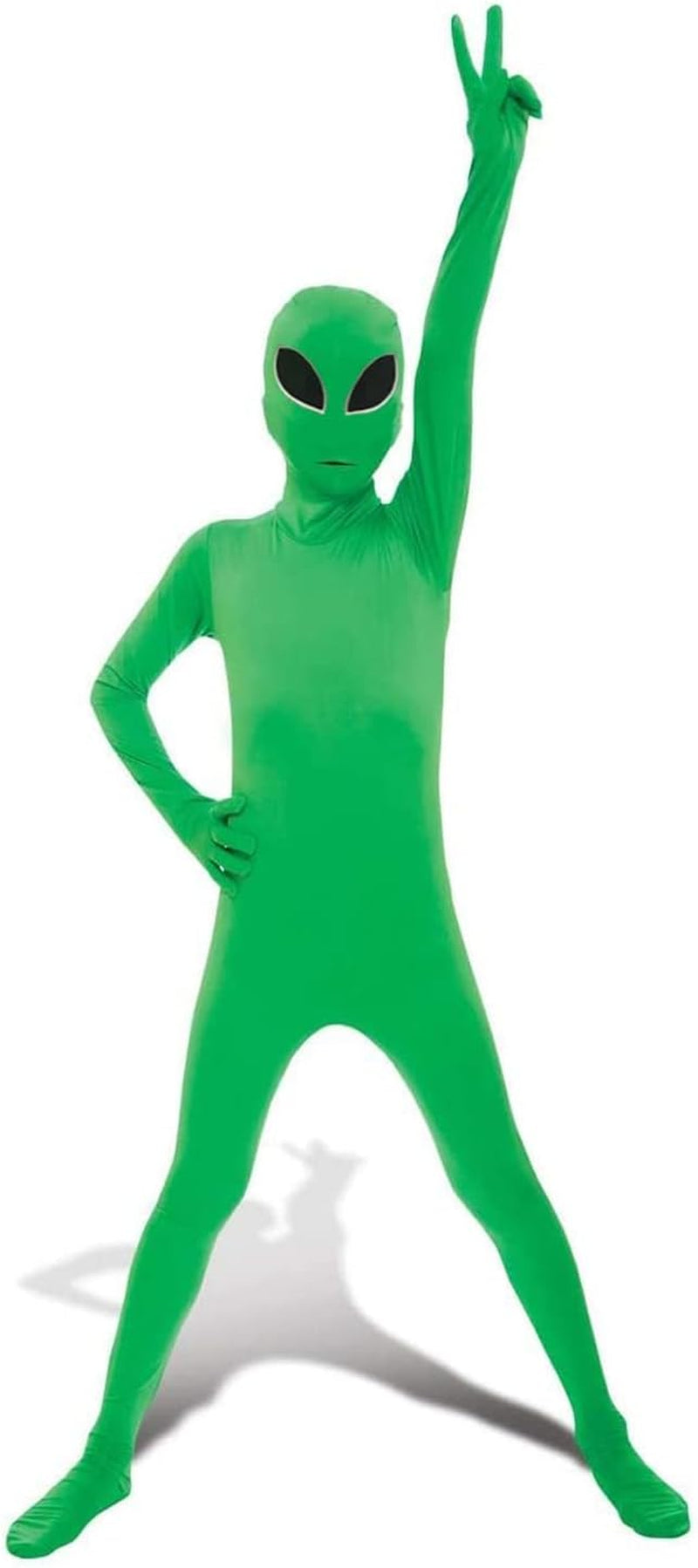 Alien Costume Kids Green Alien Costume Bodysuit Kids Halloween Costume Large