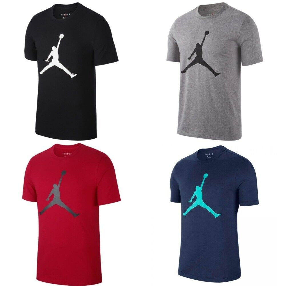 Jordan Men'S T-Shirt Jumpman Short Sleeve Crew Athletic Active Basketball Tee