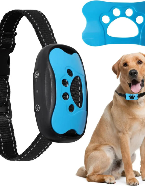 Load image into Gallery viewer, Pet Dog anti Barking Device USB Rechargeable Dogs Training Collar Ultrasonic Stop Barking Vibration anti Bark Collar
