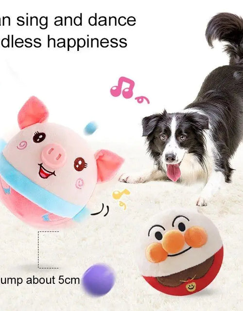 Load image into Gallery viewer, Pet Smart Cat Toy Electric Automatic Plush Bouncing Toys Interactive Toys Self-Moving Kitten Toys for Indoor Playing
